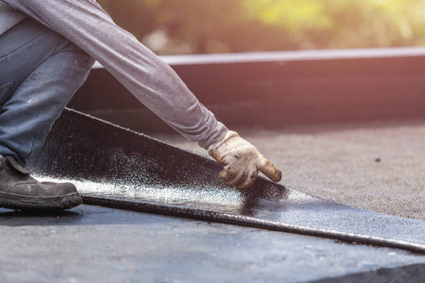 Professional Crawl Space Encapsulation technician working in Sawyerville, AL